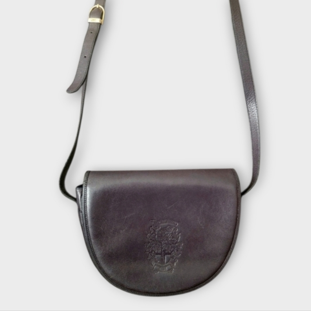 Daks London Vintage Leather Unisex Crossbody